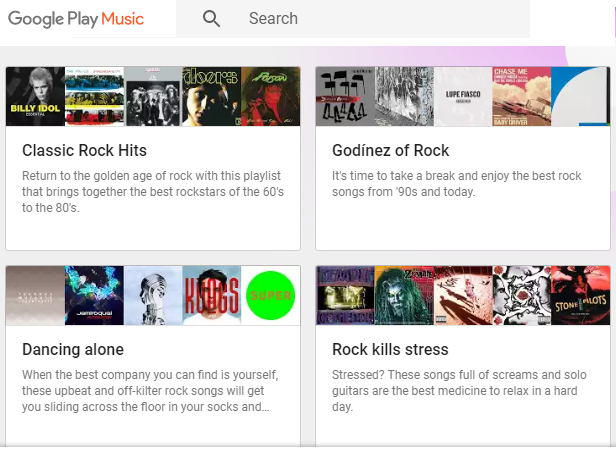 google musik katalog
