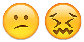 forvirret emoji-emoticon