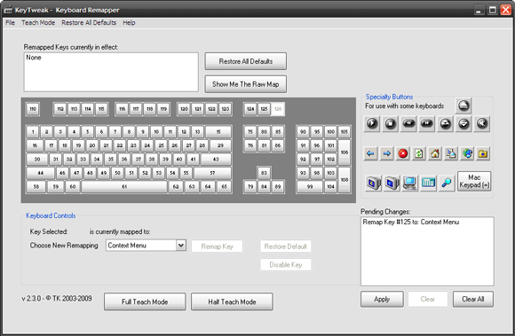 genindtast tastatur