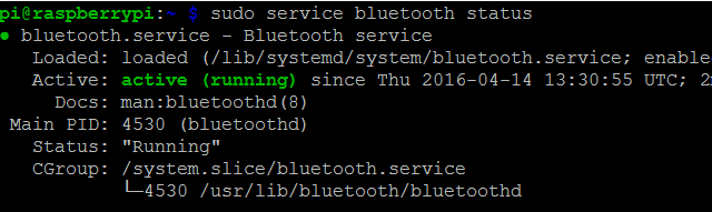 Bluetooth-service mislykkes