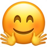 omfavne kram emoji-emoticon