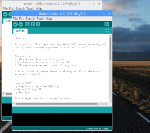 raspberry pi apps arduino ide