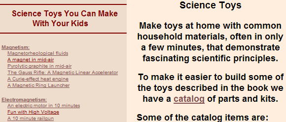 videnskab legetøj