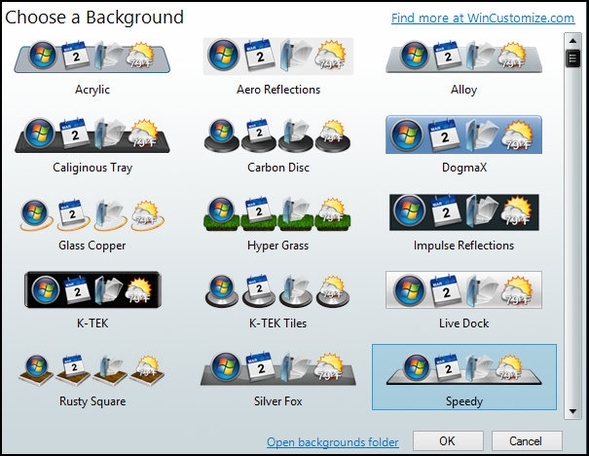 tilpasse windows desktop gratis software