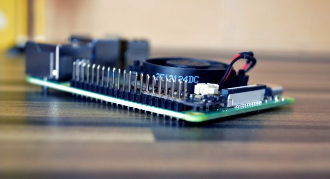 GPIO-stifter på Raspberry Pi 4 8GB