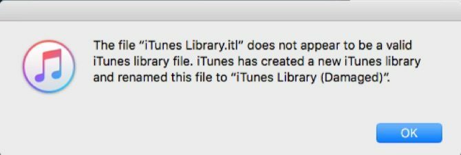Sådan rettes et beskadiget iTunes-bibliotek iTunesDamaged 670x225