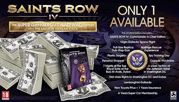 5 specialudgave videospil, som enhver samler ønsker at have saints row iv super farlig wad wad edition