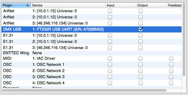 qlcusb-DMX-output-kontrolleret