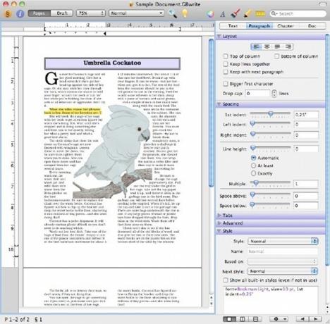 tekstprocessor til mac