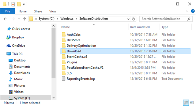 Clear-vinduer-cache-windows-opdatering