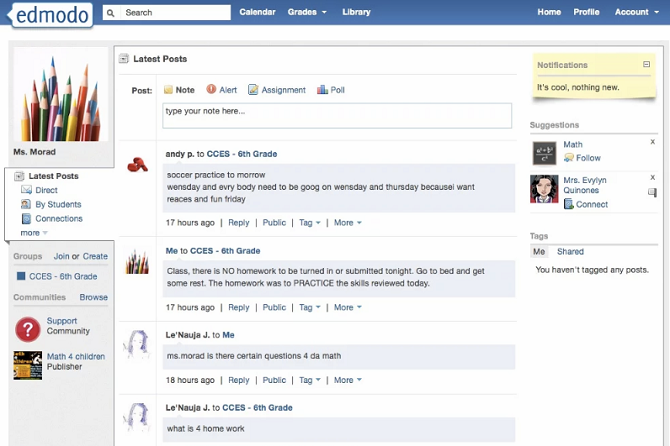 edmodo facebook alternativ