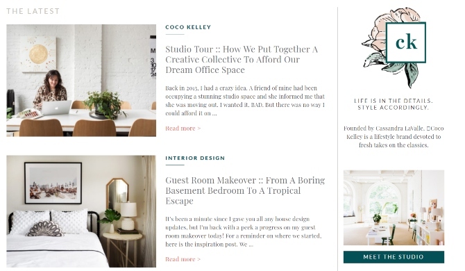 CocoKelley interiørdesign blog