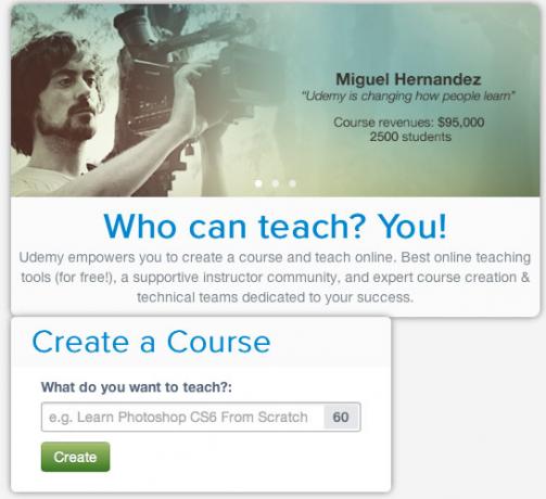 Udemy kursus oprettelse
