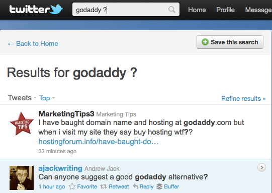 twitter søgetricks