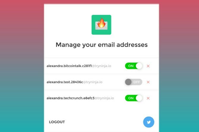 burnermail er den nemmeste udvidelse til at administrere gratis engangs-e-mail-adresser