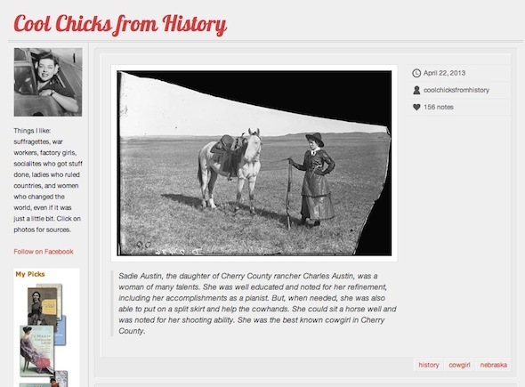 historie blogs på tumblr