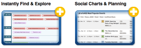 Planlægger planlægning af begivenheder Enkelt, gratis og socialt plan finder udforskning og sociale diagrammer