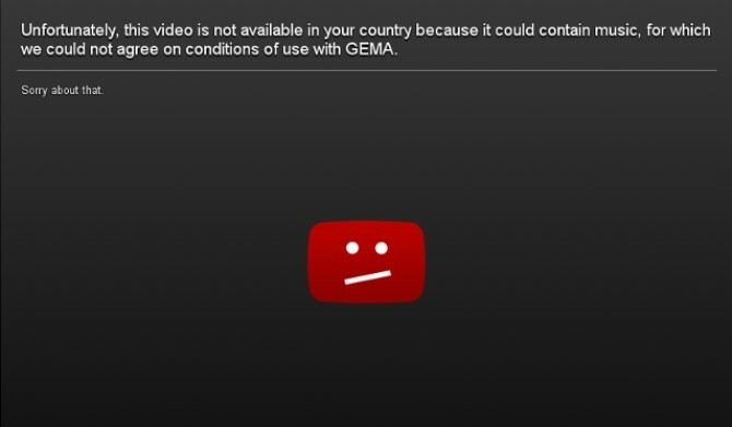 Få adgang til regionblokeret medier på Android - YouTube blokeret