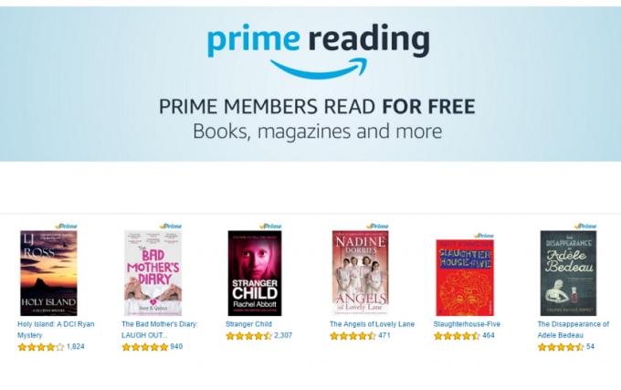 PSA: Amazon lancerer nye brandtabletter og endnu flere prime fordele [UK] Prime Reading Screenshot