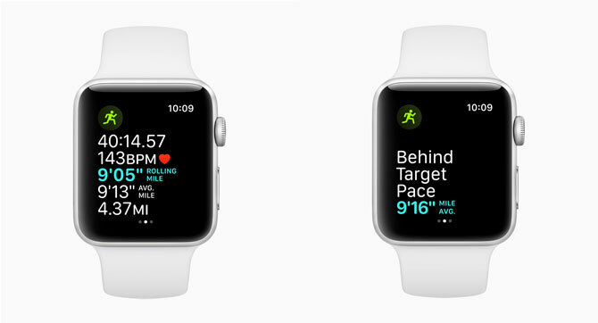 watchOS 5 Løbefunktioner