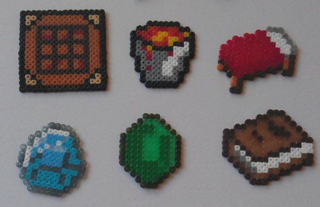 Minecraft-DIY-8bit-tilbehør