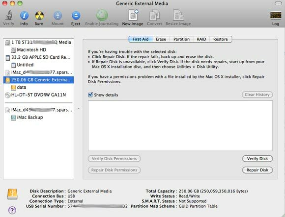 installer osx på ekstern harddisk