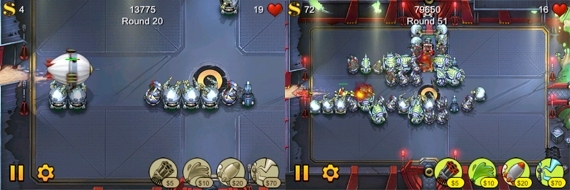 bedste iPhone Tower Defense spil