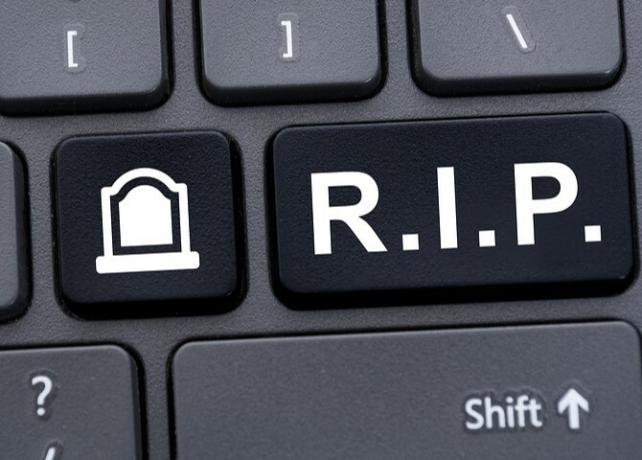 RIP-tastaturknap