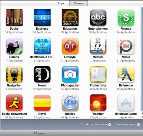 organisere iphone apps