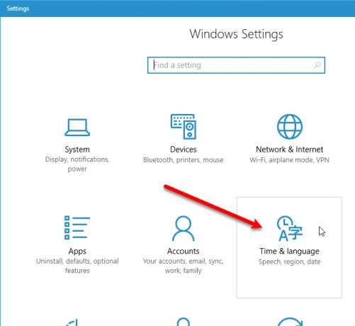 hvordan man ændrer systemsprog i windows 10