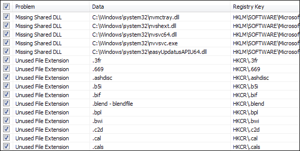 registreringsdatabase renere