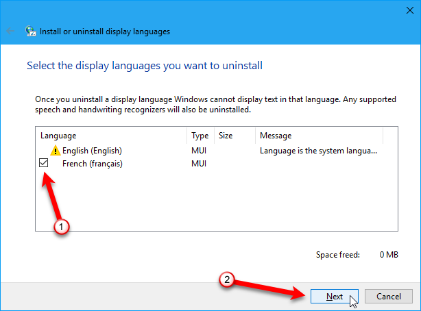 hvordan man ændrer systemsprog i windows 10