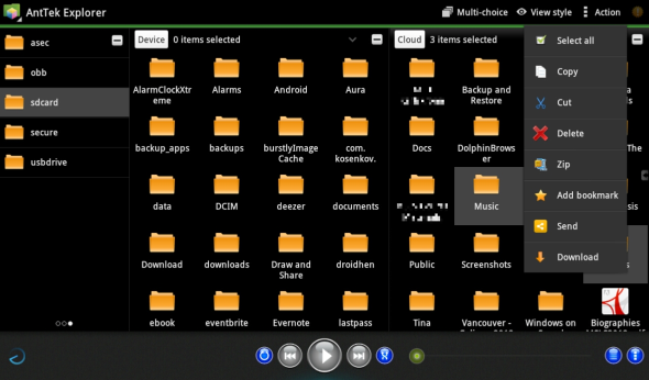 dropbox-app til Android