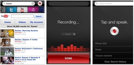dragonapp - stemmegenkendelsessoftware iphone