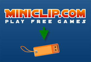 Sådan downloades gratis Flash Miniclip-spil og bær dem på USB-miniclip