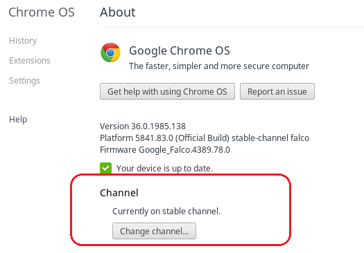 Chrome-release-kanal