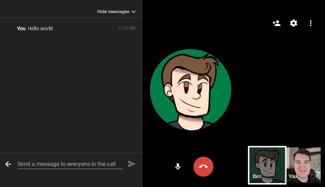 hvordan man bruger Google Hangouts - Videoopkald