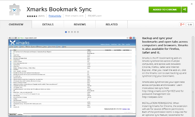 Xmarks-bogmærke-synkronisering