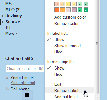 tilføje en snooze-knap til gmail