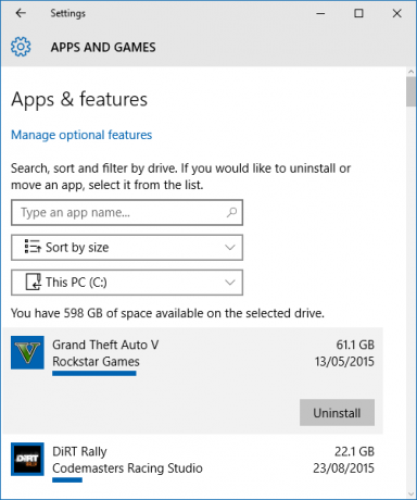 windows 10 apps og spil