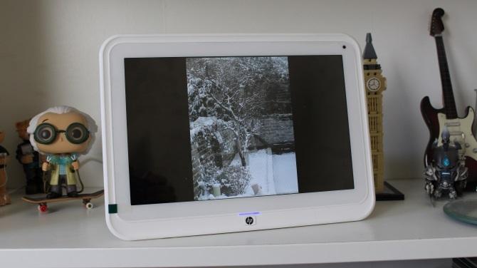 HP DF1050TW Photo Frame Review: Ja, disse er stadig en ting HP Photo Frame 9