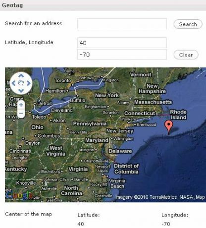 Geotag dit websted eller din blogopdatering med GeoRSS & MapQuest geo2