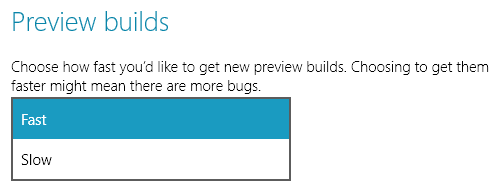 Windows 10-forhåndsvisning bygger hurtigt langsomt