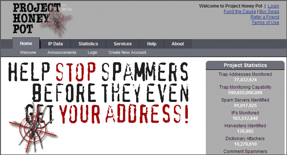 stop med at modtage spam-e-mail