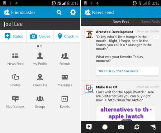 Yay For Choice: 10 fremragende uofficielle sociale apps, du skal bruge android facebook friendcaster