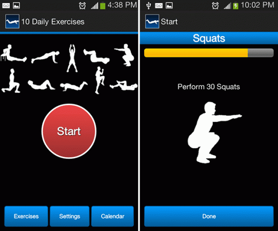 android-workout-apps-10-daglige-øvelser