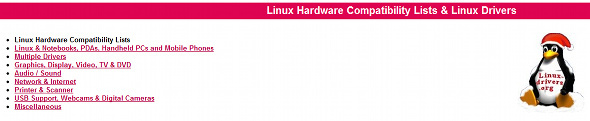 hardware understøttet af linux