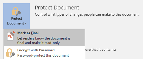 Sådan opretter du professionelle rapporter og dokumenter i Microsoft Word Protect Document