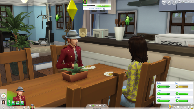 Sociale interaktioner i The Sims 4