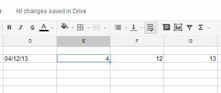 import til google-regneark